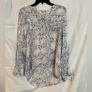 Dress Barn Multi Color Blouse Long Sleeves